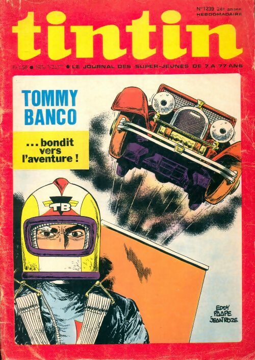 Livrenpoche : Tintin n°1239 : Tommy Banco bondit vers l'aventure ! - Collectif - Livre