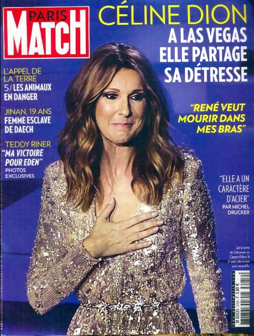 Livrenpoche : Paris Match n°3459 : Céline Dion - Collectif - Livre