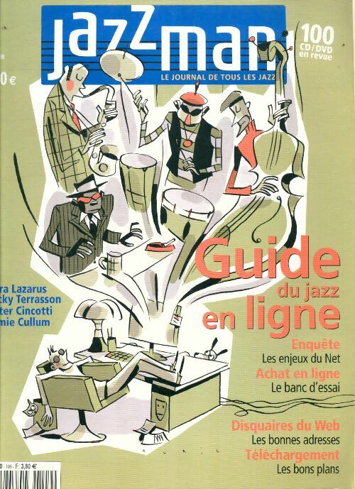 Livrenpoche : Jazzman n°109 : Guide du jazz en ligne - Collectif - Livre