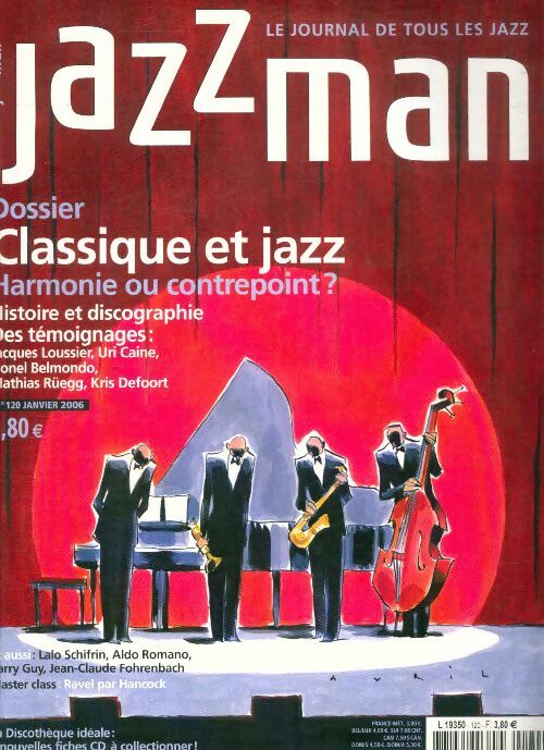 Livrenpoche : Jazzman n°120 : Dossier classique et jazz - Collectif - Livre