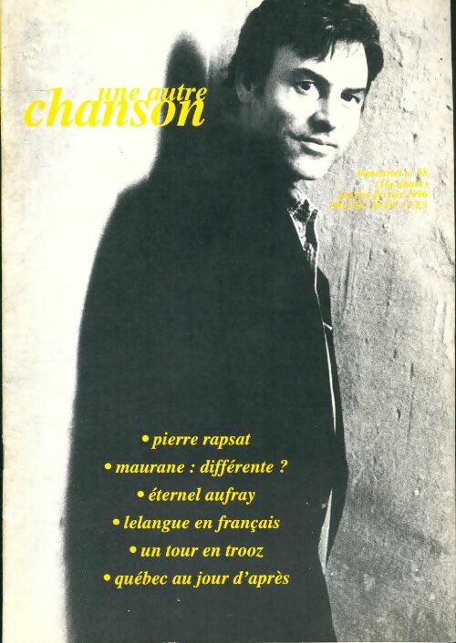 Livrenpoche : Une autre chanson n°58 : Pierre Rapsat, Maurane : différente ? - Collectif - Livre
