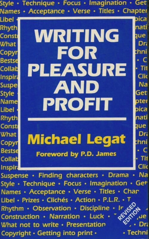 Livrenpoche : Writing for pleasure and profit - Michael Legat - Livre