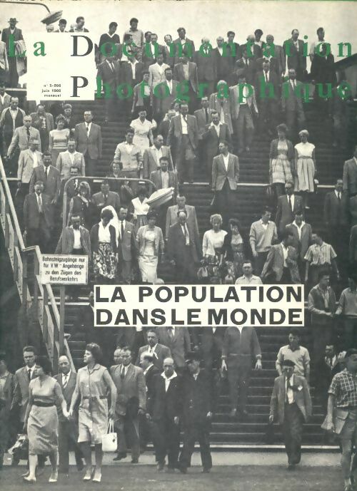 Livrenpoche : La documentation photographique n°5266 : La population dans le monde - Collectif - Livre