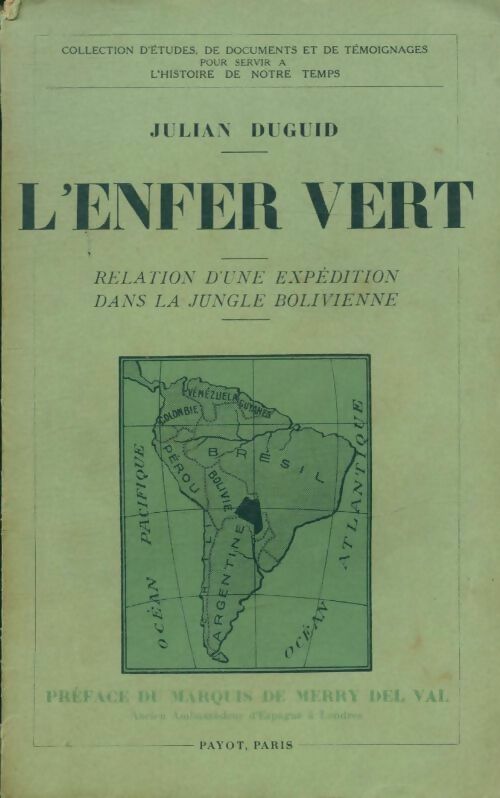 Livrenpoche : L'enfer vert - Julian Duguid - Livre