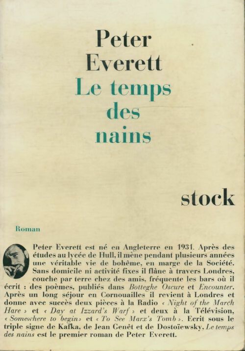Livrenpoche : Le temps des nains - Peter Everett - Livre