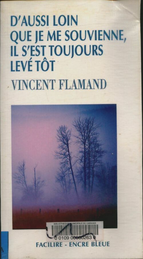 Livrenpoche : D'aussi loin que je me souvienne, il s'est toujours levé tôt - Flamand - Livre