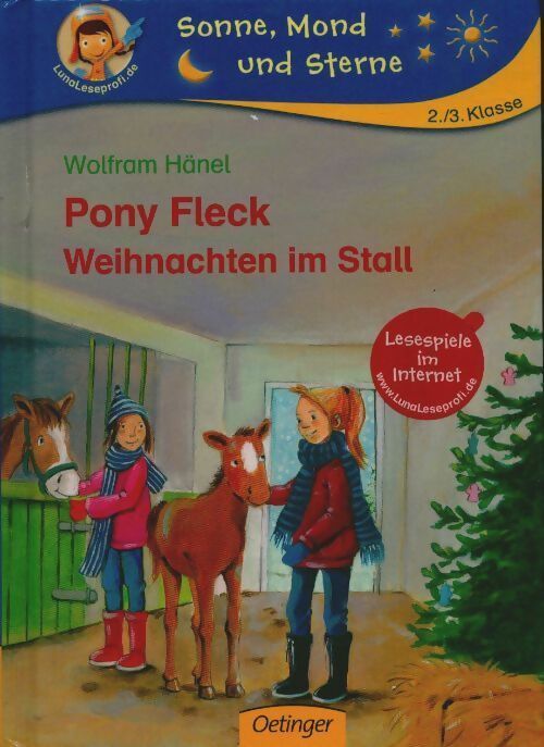 Livrenpoche : Pony Fleck. Weihnachten im Stall - Wolfram Hänel - Livre