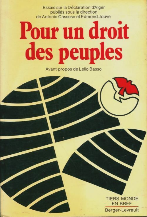 Livrenpoche : Pour un droit des peuples : Essais sur la déclaration d'Alger - Collectif - Livre