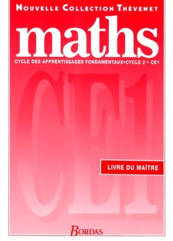 Livrenpoche : Mathématiques CE1. Livre du maître - Collectif - Livre