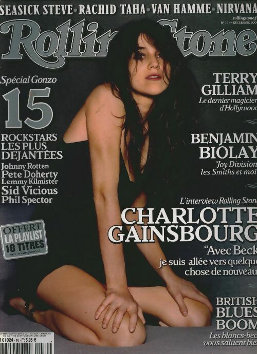 Livrenpoche : Rolling Stone n°16 : Charlotte Gainsbourg - Collectif - Livre