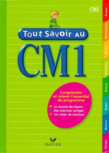 Livrenpoche : Tout savoir au CM1 - Collectif - Livre