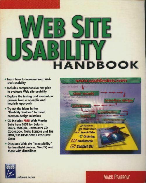 Livrenpoche : Web site usability handbook - Mark Pearrow - Livre