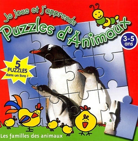 Livrenpoche : Puzzles d'animaux - Collectif - Livre