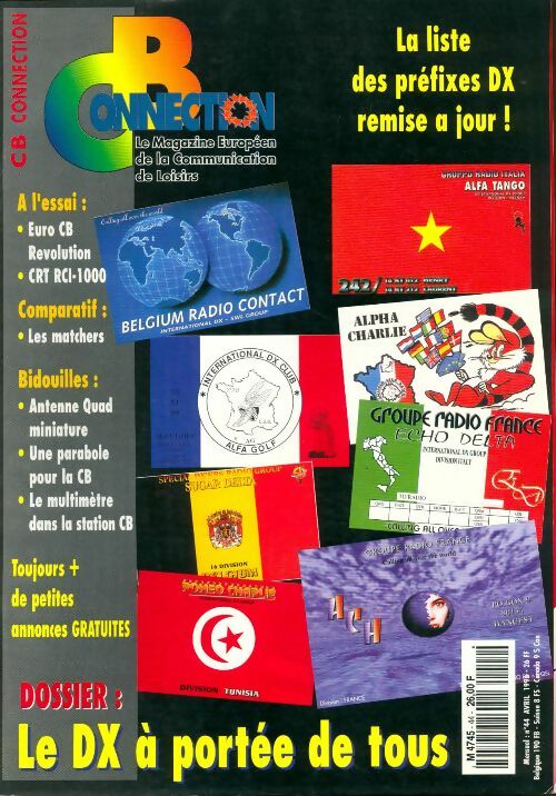Livrenpoche : CB Connection n°44 : Le DX à portée de tous - Collectif - Livre