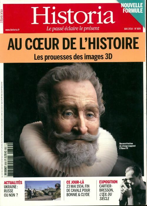 Livrenpoche : Historia n°809 : Au coeur de l'histoire, les prouesses des images 3D - Collectif - Livre