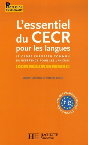 L'essentiel du cecr pour les langues - Brigitte Lallement - Livre