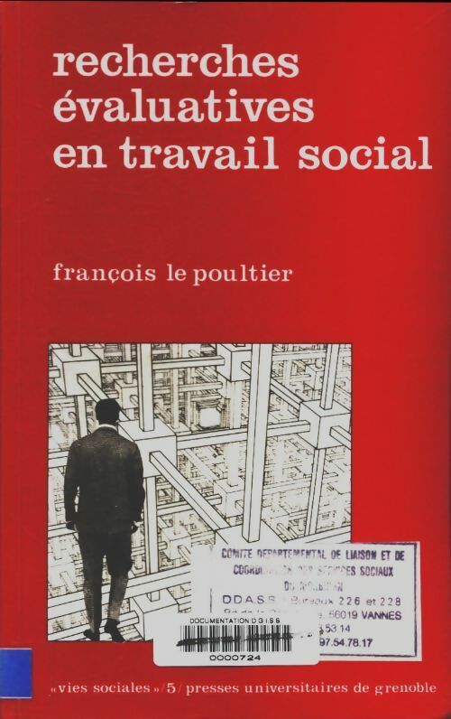 Livrenpoche : Recherches évaluatives en travail social - Le Poultier - Livre