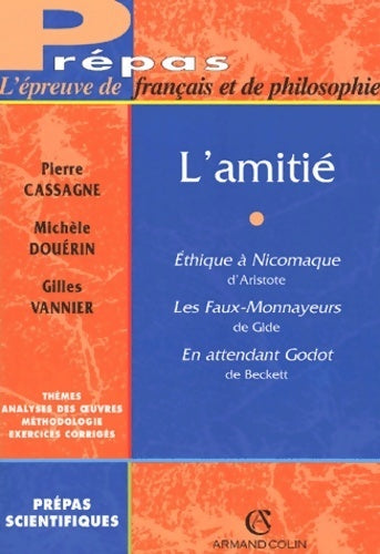 Livrenpoche : L'amitié - Gilles Vannier - Livre