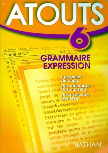 Livrenpoche : Atours 6e. Grammaire - expression - Marie-Christine Juhel - Livre