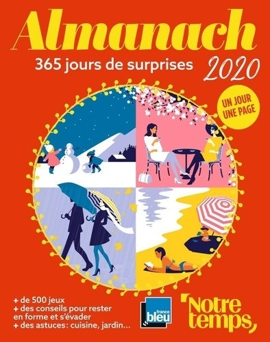 Livrenpoche : Almanach 365 jours de surprises 2020 - Collectif - Livre