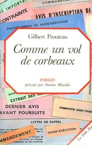 Livrenpoche : Comme un vol de corbeaux - Gilbert Prouteau - Livre