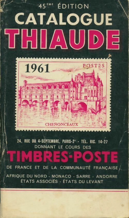 Catalogue Thiaude 1961  - Collectif -  Thiaude GF - Livre