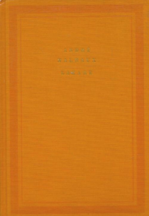 Livrenpoche : Lazare - André Malraux - Livre