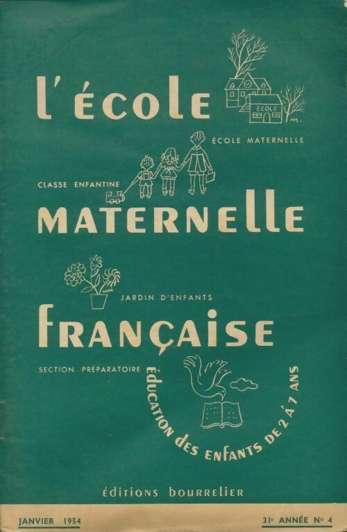 Livrenpoche : L'école maternelle française n°4 - Collectif - Livre