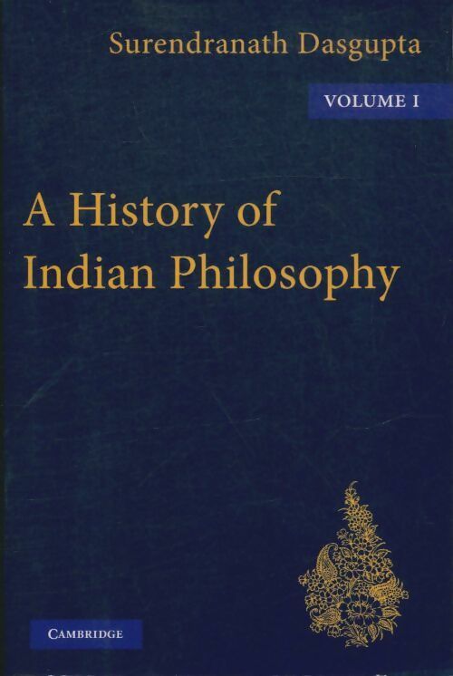 Livrenpoche : A history of indian philosophy Tome I - Surendranath Dasgupta - Livre