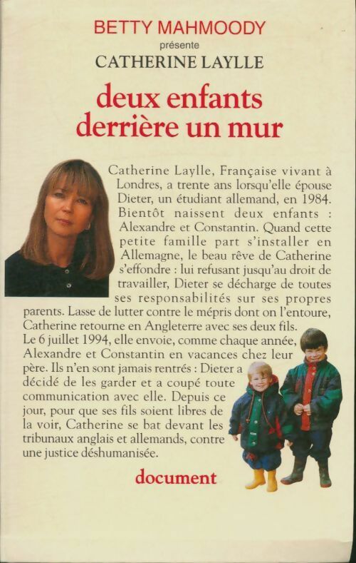 Livrenpoche : Deux enfants derrière un mur - Catherine Laylle - Livre
