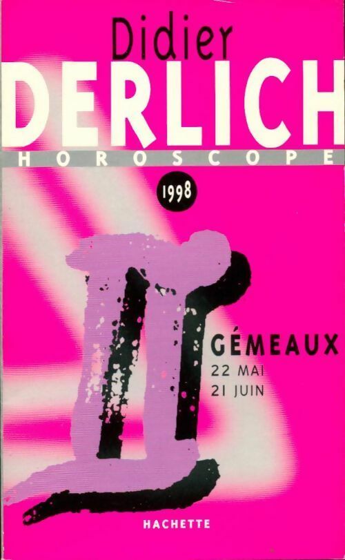 Livrenpoche : Gémeaux 1998 - Didier Derlich - Livre