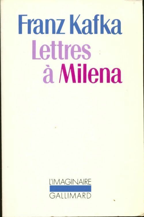 Lettres à Milena - Franz Kafka - Livre