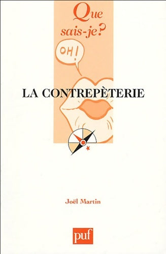 Livrenpoche : La contrepèterie - Joël Martin - Livre