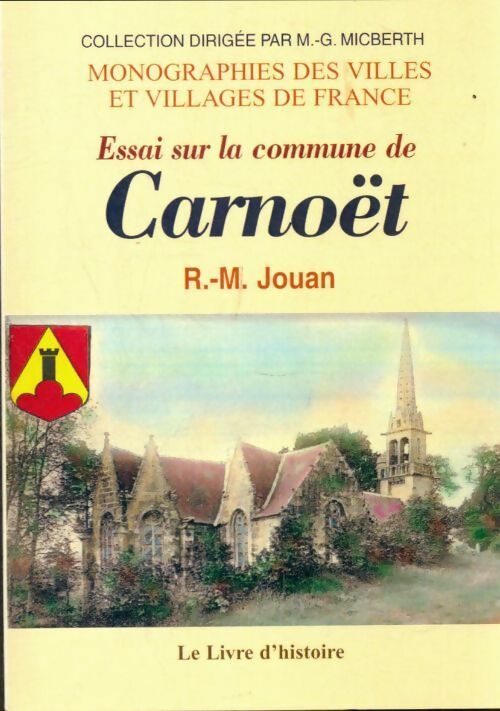 Livrenpoche : Essai sur la commune de Carnoët - René Jouan - Livre