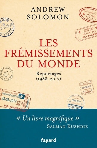 Livrenpoche : Les frémissements du monde - Andrew Solomon - Livre
