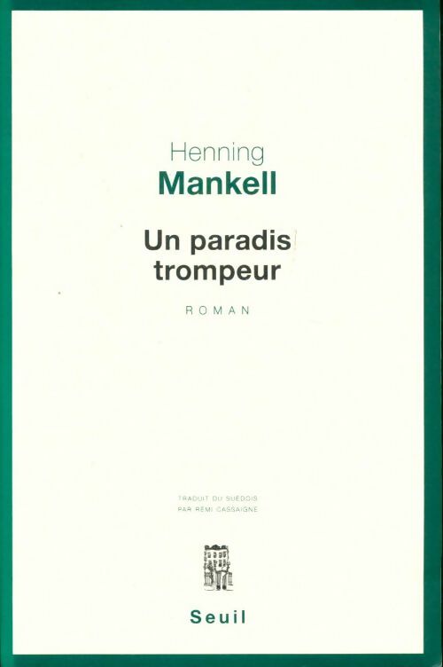 Livrenpoche : Un paradis trompeur - Henning Mankell - Livre