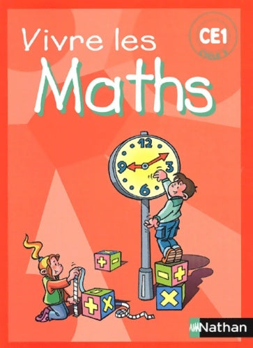 Livrenpoche : Vivre les maths CE1 fichier eleve - Louis Corrieu - Livre