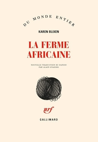 Livrenpoche : La ferme africaine - Karen Blixen - Livre