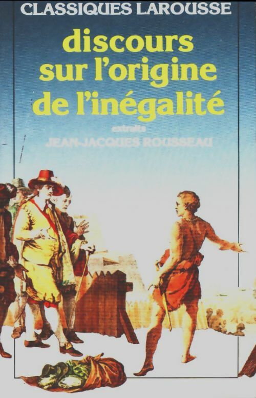 Livrenpoche : Discours sur l'origine de l'inégalité - Jean-Jacques Rousseau - Livre