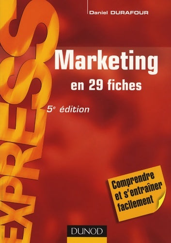 Livrenpoche : Marketing - 5ème édition - Daniel Durafour - Livre