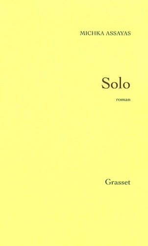 Livrenpoche : Solo - Michka Assayas - Livre
