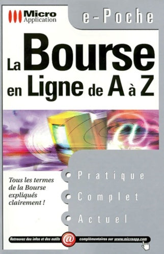 Livrenpoche : La bourse en ligne de A à Z - Franck Thibault - Livre