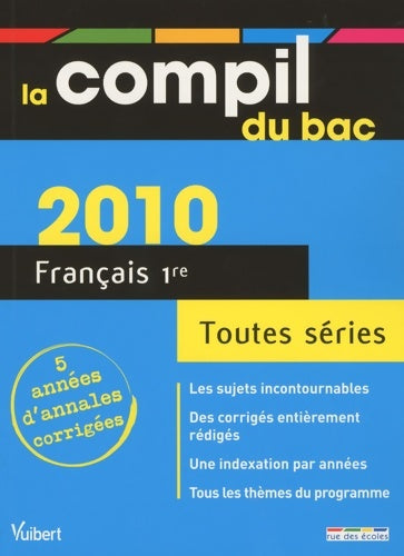 Livrenpoche : La compil du bac français 1re toutes séries - Jean De Buttet - Livre