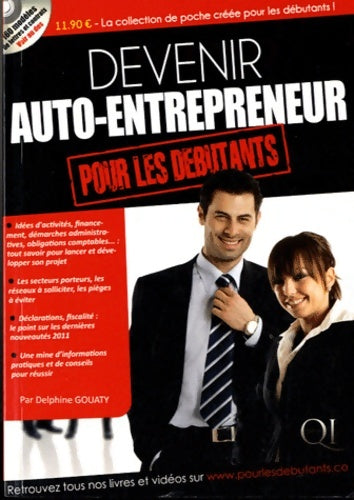 Livrenpoche : Devenir auto-entrepreneur : Pour les débutants (cd inclus) - Delphine Gouaty - Livre