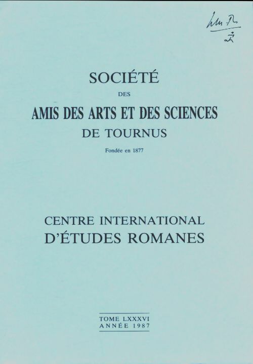 Livrenpoche : Société des amis des arts et des sciences de Tournus Tome LXXXVI - Collectif - Livre