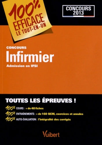Livrenpoche : Concours infirmier. Admission en IFSI 2013 - Olivier Sorel - Livre