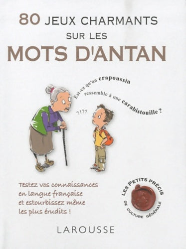 Livrenpoche : 80 jeux charmants sur les mots d'antan - Collectif - Livre