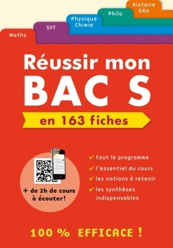 Livrenpoche : Boîte à fiches réussir mon bac s - Collectif - Livre