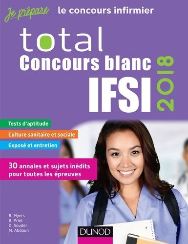 Livrenpoche : Total concours blanc isfi 2018 (2018) - Bernard Myers - Livre