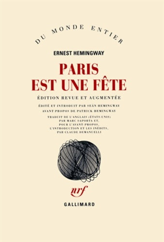 Livrenpoche : Paris est une fête - Ernest Hemingway - Livre